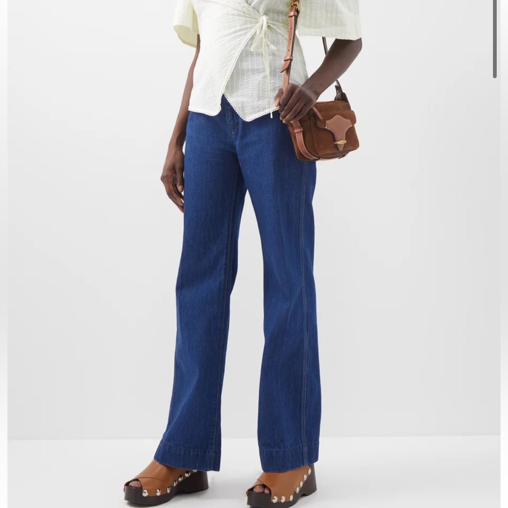 RE/DONE 70’s Pocket Wide-Leg Jeans